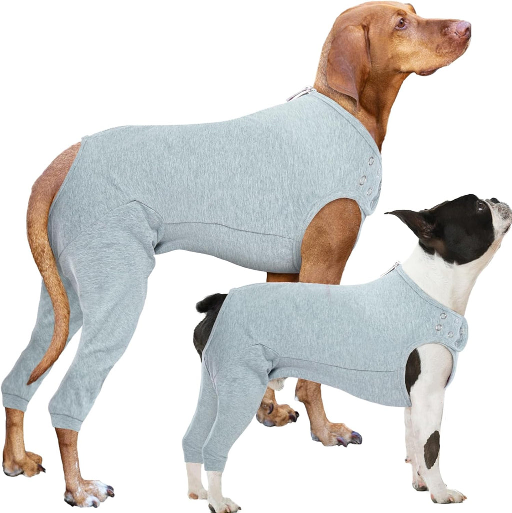 Nanaki Dog Wound Care Shirt, Dog Leg Sleeve To Stop Licking Rear Leg And Abdomen, Doggy Surgery Suit Female Spay,Doggy Onesie For Surgery Female Male, Pet Surgical Recovery Suit Pet Wound Heal Clothes - Image 10