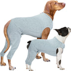 Nanaki Dog Wound Care Shirt, Dog Leg Sleeve To Stop Licking Rear Leg And Abdomen, Doggy Surgery Suit Female Spay,Doggy Onesie For Surgery Female Male, Pet Surgical Recovery Suit Pet Wound Heal Clothes - Image 10
