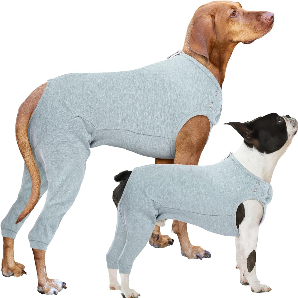 Nanaki Dog Wound Care Shirt, Dog Leg Sleeve To Stop Licking Rear Leg And Abdomen, Doggy Surgery Suit Female Spay,Doggy Onesie For Surgery Female Male, Pet Surgical Recovery Suit Pet Wound Heal Clothes - Image 10