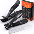 Yhovid stainless steel nail clipper set front view