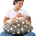 Momcozy Original Nursing Pillow front view with safety guard