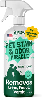 Sunny & Honey Oxy Pet Stain and Odor Eliminator - Oxygen Powered Carpet Cleaner Spray and Upholstery Cleaner - Pet Stain Remover for Rugs, Couches and Mattresses - Unscented (32 fl oz) - Image 12