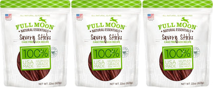 Full Moon All Natural Human Grade Dog Treats, Essential Beef Savory Sticks, 22 Ounce, 1.375 Pound (Pack of 1) - Image 10