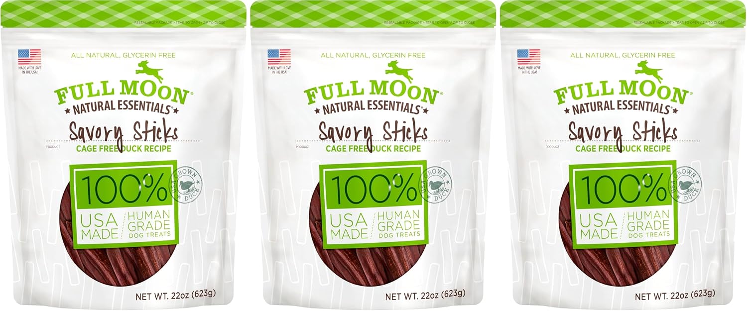 Full Moon All Natural Human Grade Dog Treats, Essential Beef Savory Sticks, 14 Ounce - Image 10