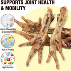Wagging Master chicken feet showing joint support benefits