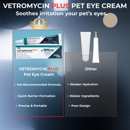 Rudra Retails authentic Metepet pet eye hygiene cream product shot