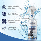 Noveha antimicrobial pet wound spray bottle detail