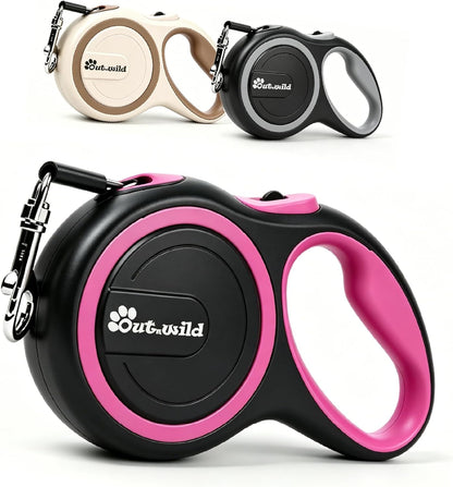 Side profile of Outnwild retractable pet leash