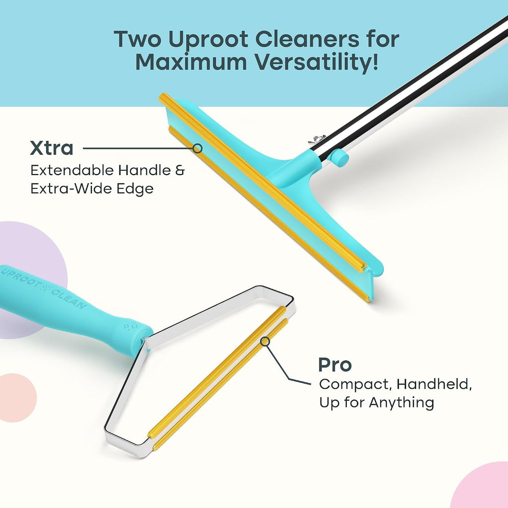 Uproot Clean professional pet hair removal set components