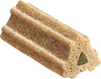 DentaLife daily oral care treats for small dogs showing the unique nine-ridge porous design.