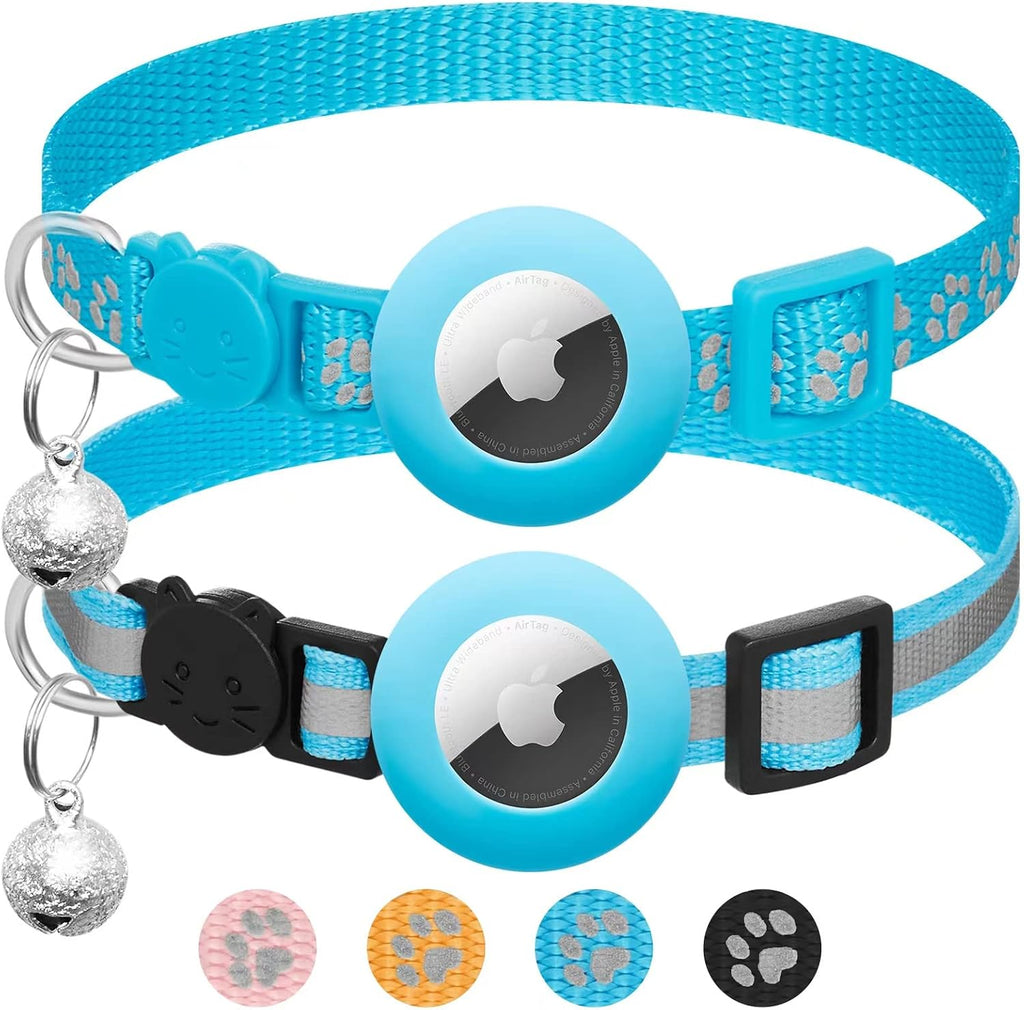 LAFAYI premium pet supplies imported pink tracking cat collars packaging presentation