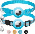 LAFAYI premium pet supplies imported pink tracking cat collars packaging presentation