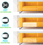 Pet and child safe double sided adhesive roll packaging back