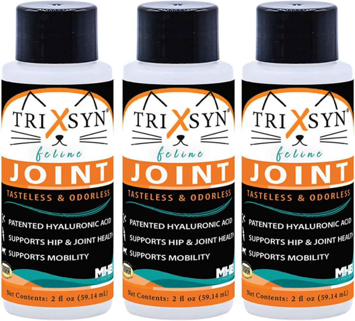 Trixsyn Feline joint support bottle side profile
