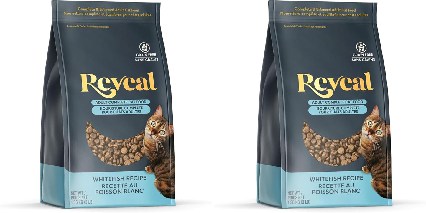 Reveal Chicken Recipe Adult Dry Cat Food 7 lb Bag, Protein, Grain Free, Complete & Balanced with Added Vitamins & Minerals, Cat Food, No Artificial Additives (7 Pound Bag) - Image 13