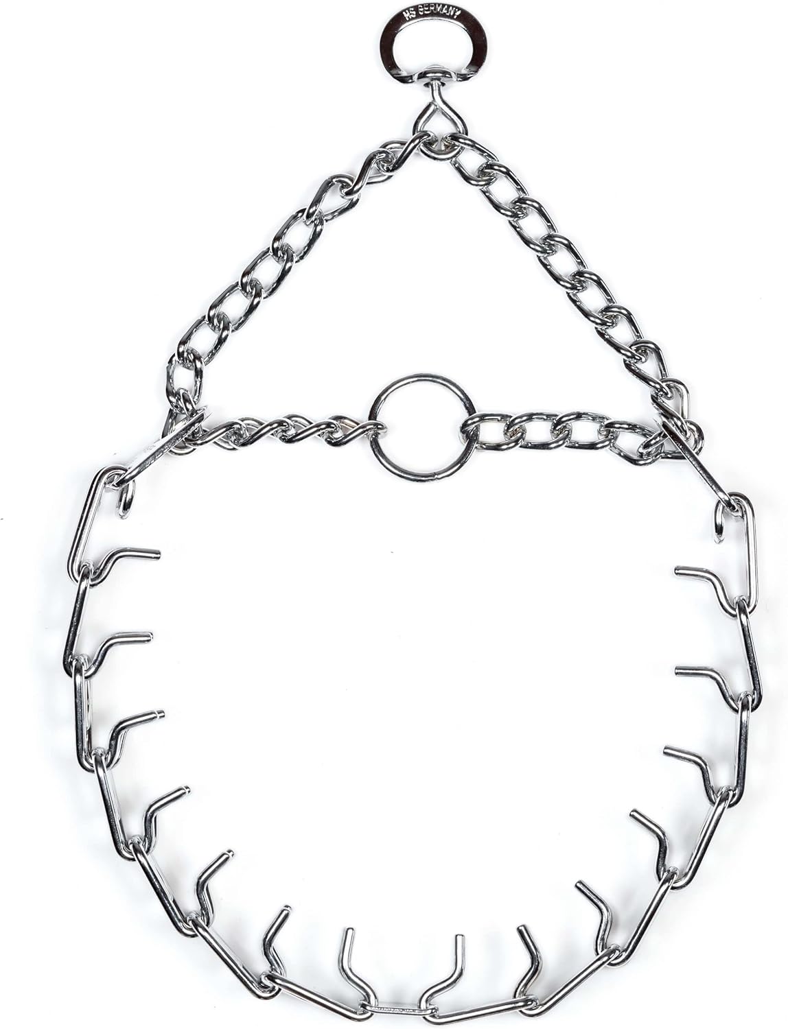 Herm Sprenger Prong Dog Training Collar - 16" Long with 2.25mm Gauge (for Dogs up to 40lbs) - Fits 13" Neck, Extendable to 19" Neck with Additional Prong Links - Chrome Plated Steel, Made in Germany - Image 13