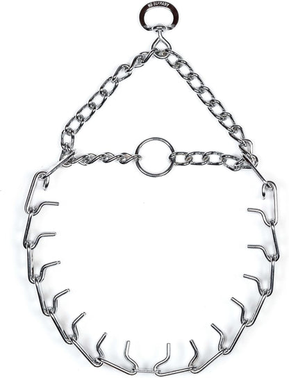 Herm Sprenger Prong Dog Training Collar - 16" Long with 2.25mm Gauge (for Dogs up to 40lbs) - Fits 13" Neck, Extendable to 19" Neck with Additional Prong Links - Chrome Plated Steel, Made in Germany - Image 13