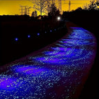 Close up of 3-5mm glow in the dark stones