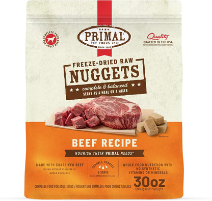 Primal Freeze Dried Dog Food Nuggets, Chicken; Complete Balanced Meal, Topper or Treat; Premium, Healthy, Grain Free, High Protein Raw Dog Food, 14 oz - Image 13