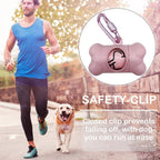 YUCHIYA pet waste bag dispenser with safety lock carabiner attachment