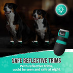 SlowTon dog booties showing breathable mesh material