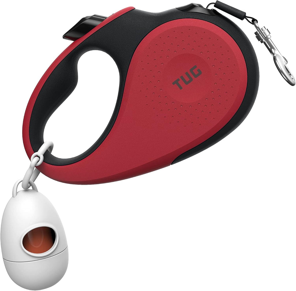 Side profile of medium TUG retractable dog leash