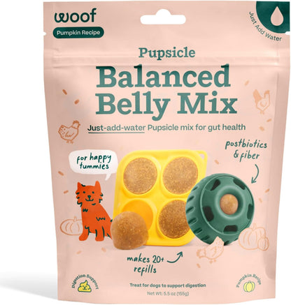 Woof Doggy Dental Pupsicle Mix - Dog Teeth Cleaning Powder for the Pupsicle - Long Lasting Postbiotic Dental Enzyme Mix to Support Oral Health for Dogs - Image 11