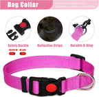 Medium dog wearing pink Yxfdoyt harness