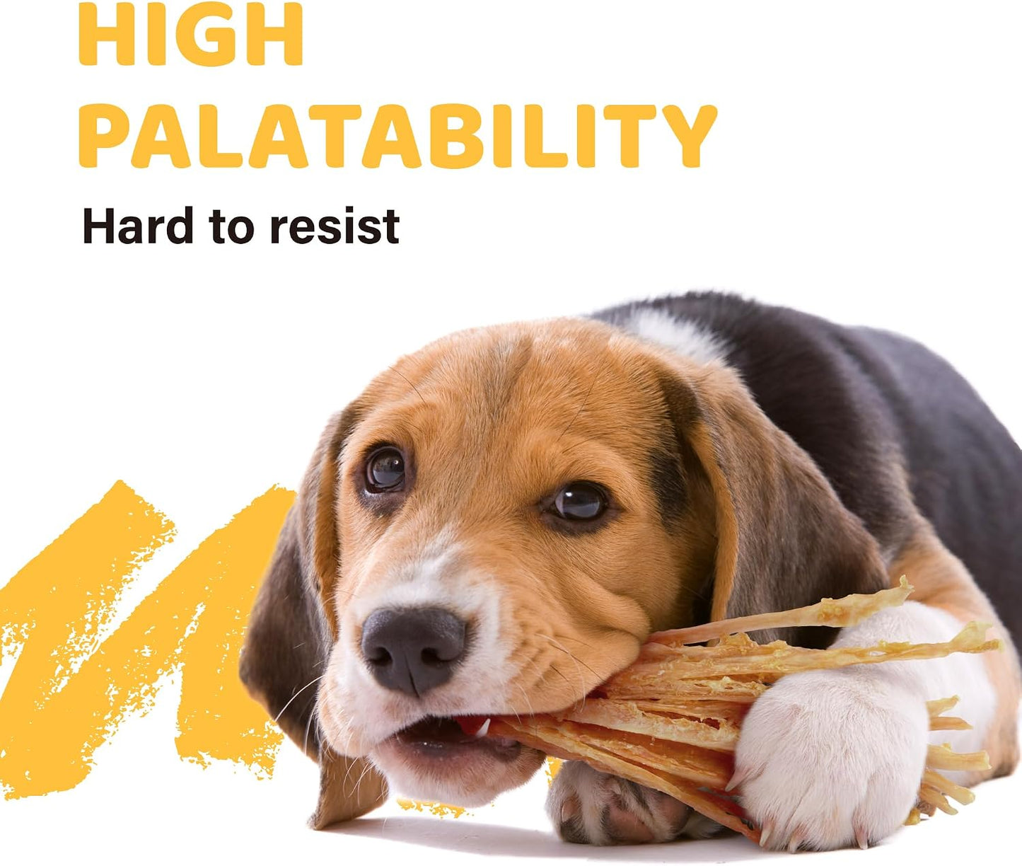 Hypoallergenic rawhide alternative turkey tendon strip for sensitive dog stomachs.