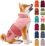KYEESE Dog Coat Warm Pets Clothes for Cold Weather Soft Pet Sweater with Leash Hole Thick Pet Winter Puffer Coat with Pocket Windproof Dogs Jacket with Fleece Lined Waterproof Dog Coats for Large Dogs - Image 12