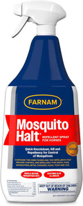 Farnam Mosquito Halt Horse Repellent Spray front view bottle