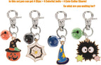 Detailed shot of the secure metal attachment clasp on the BoomBone pet training charm.