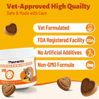 Multibites feline taurine supplements 330 bites for indoor cat cardiovascular health support