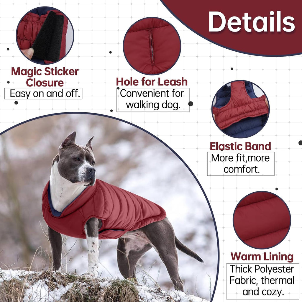 Close up view of the adjustable hook and loop fasteners on the Lelepet dog vest