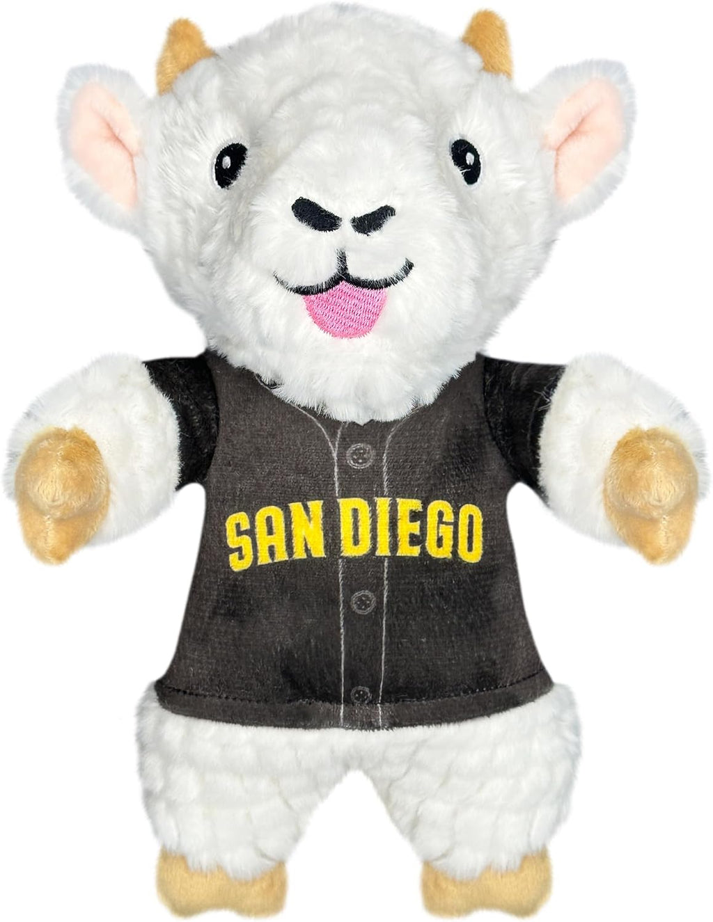 Pets First MLB Texas Rangers Goat Plush Toy for Dogs and Cats with Squeaker, Wearing a Team Jersey! Fun & Sporty Goat Shaped Dog Chew Toy, Interactive Pet Toy - Image 13