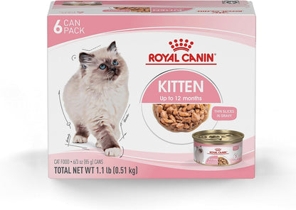 Royal Canin Feline Health Nutrition Kitten Thin Slices in Gravy Cat Food, 3 oz (Pack of 24) - Image 12