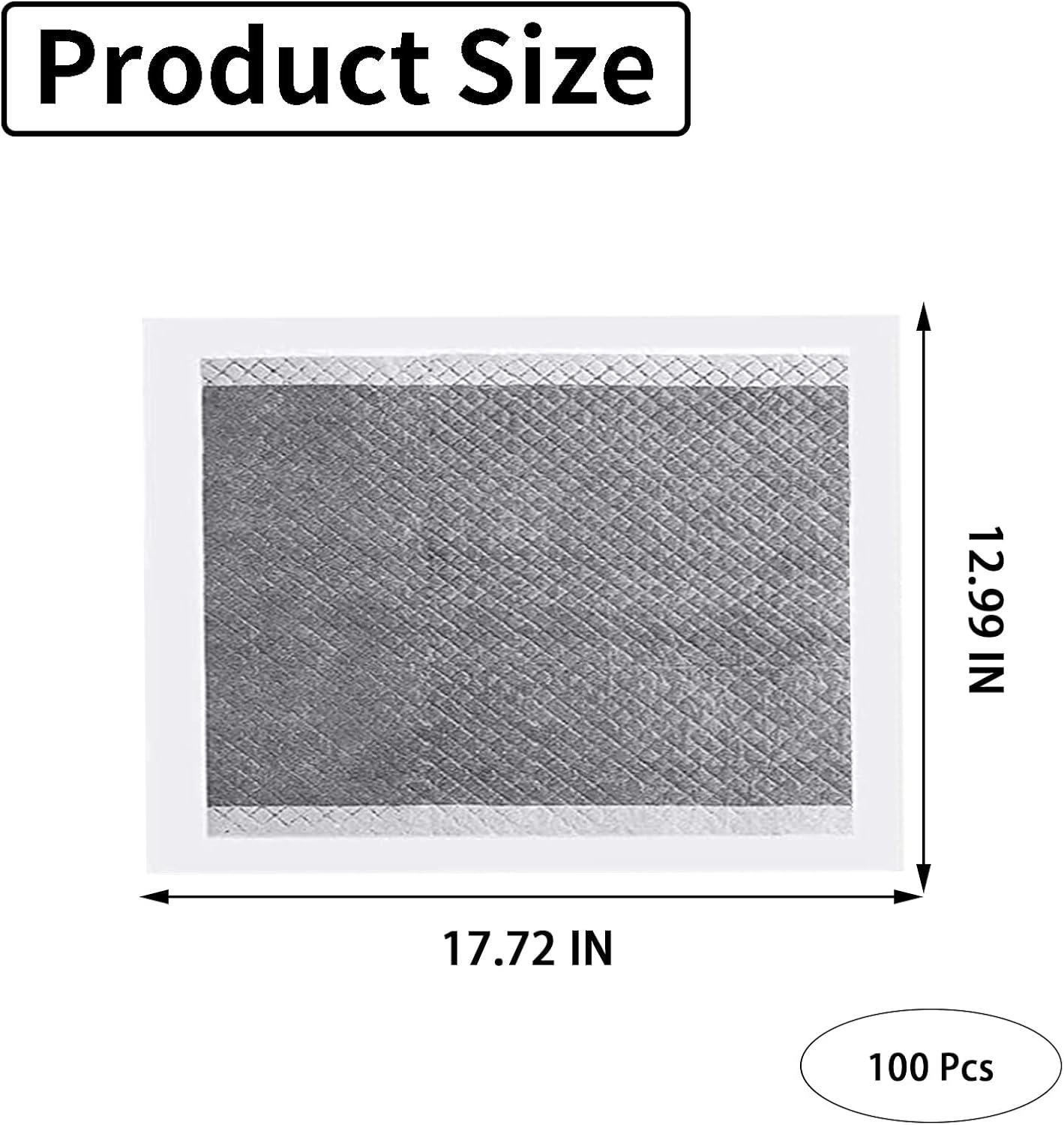 Side profile of 5-layer Pinvnby rabbit pee pad construction