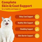 MULTIBITES cat skin care dual texture chicken flavor chews packaging