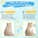 Yonvelt pet mist spray brush for dogs and cats