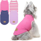 Imported winter pet jacket collection display detailing the elastic chest area tailoring