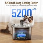 Veken water dispenser with motion sensor and secure clips