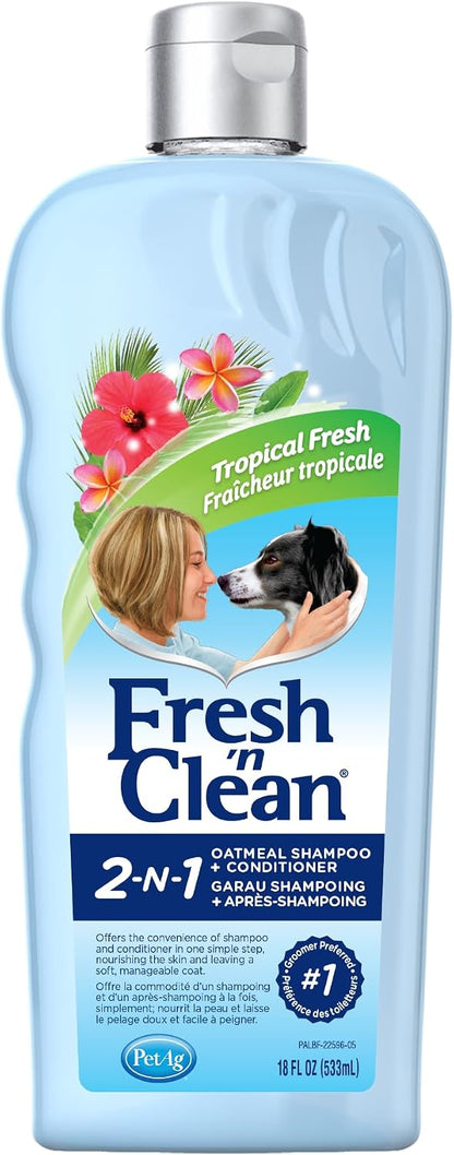 Group of PetAg premium pet care grooming products