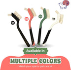Snout And Shell Turtle Cleaning Brush blue bristles flexibility demonstration