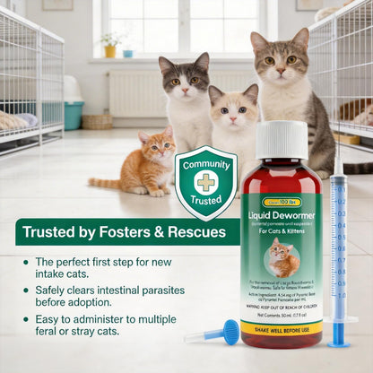 Euphea Luxekem pet liquid medication bottle showing the 100 lbs weight coverage capability.