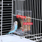 Kenond bird water dispenser and feeder 2-piece set accessories