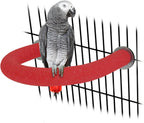 Rypet U-Shaped Large Parrot Perch, Quartz Bird Perch for Cage(Blue L) - Image 14