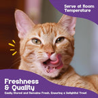 Healthy and grain free Beefeaters cat snacks in packaging