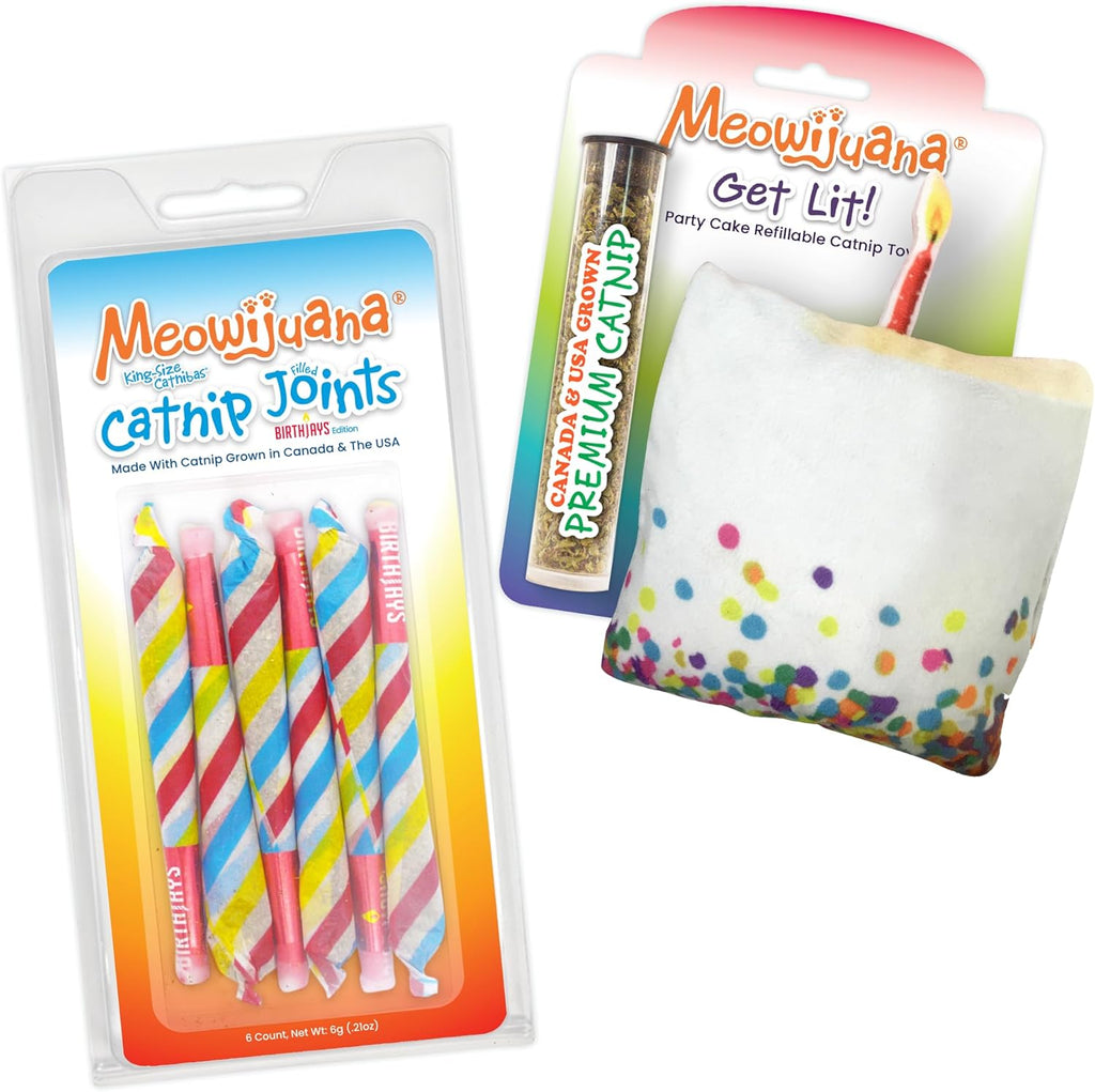 Meowijuana Meowi-Waui Bundle | King Size Catnip Rollies and Meowi-Waui | Hand Harvested and Rolled Dried High Potency Catnip | Grown in North America - Image 13