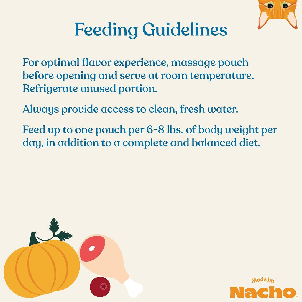 Nutritional label of Made By Nacho digestive support topper