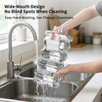 RIZZARI quiet non-electric gravity pet water dispenser showing stable non-slip base design